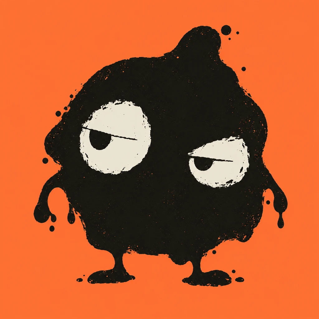 Blotchan ink mascot